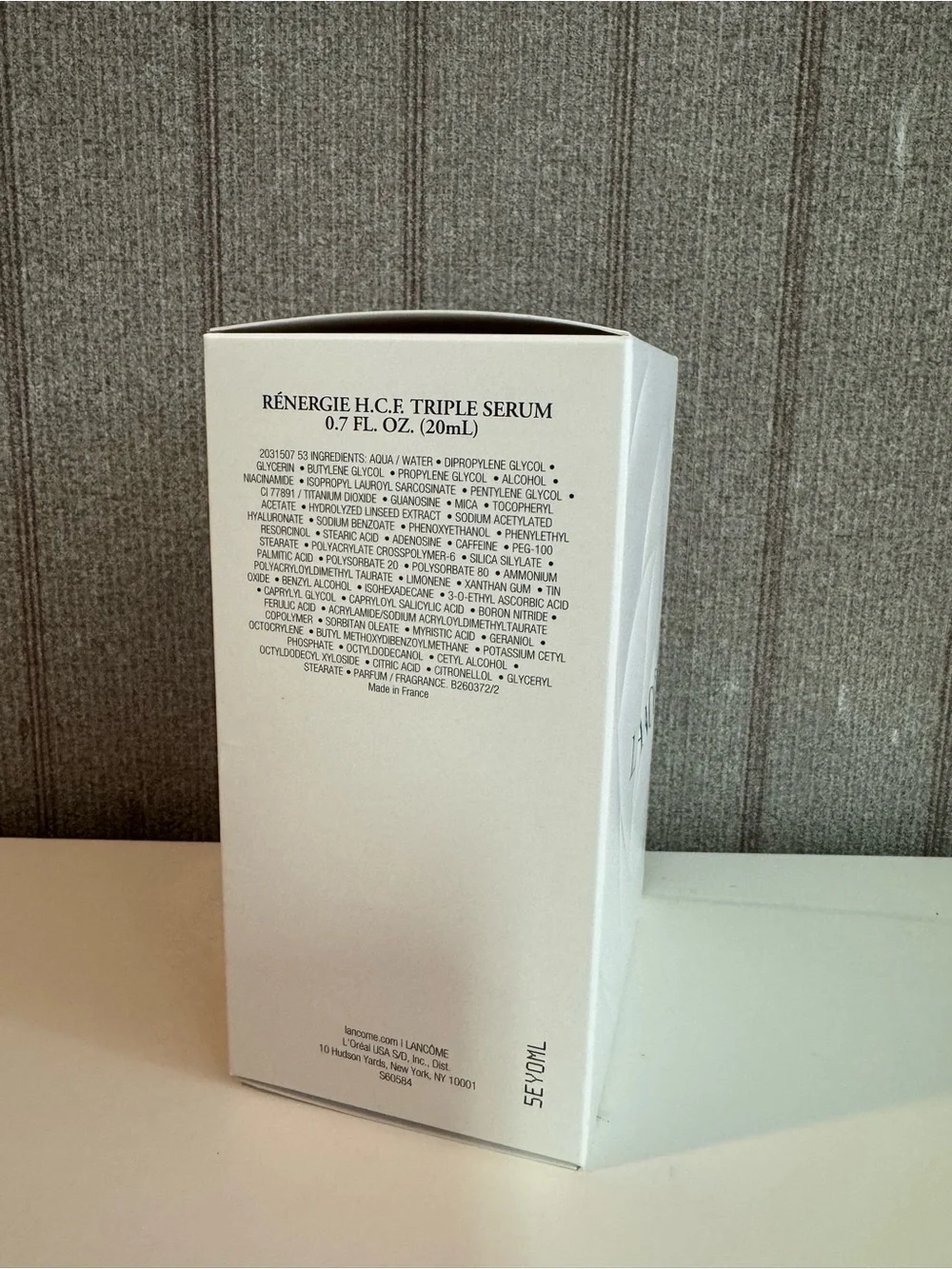 New Lancome Rénergie H.C.F. Triple Serum Skincare Discovery Set $118 Value